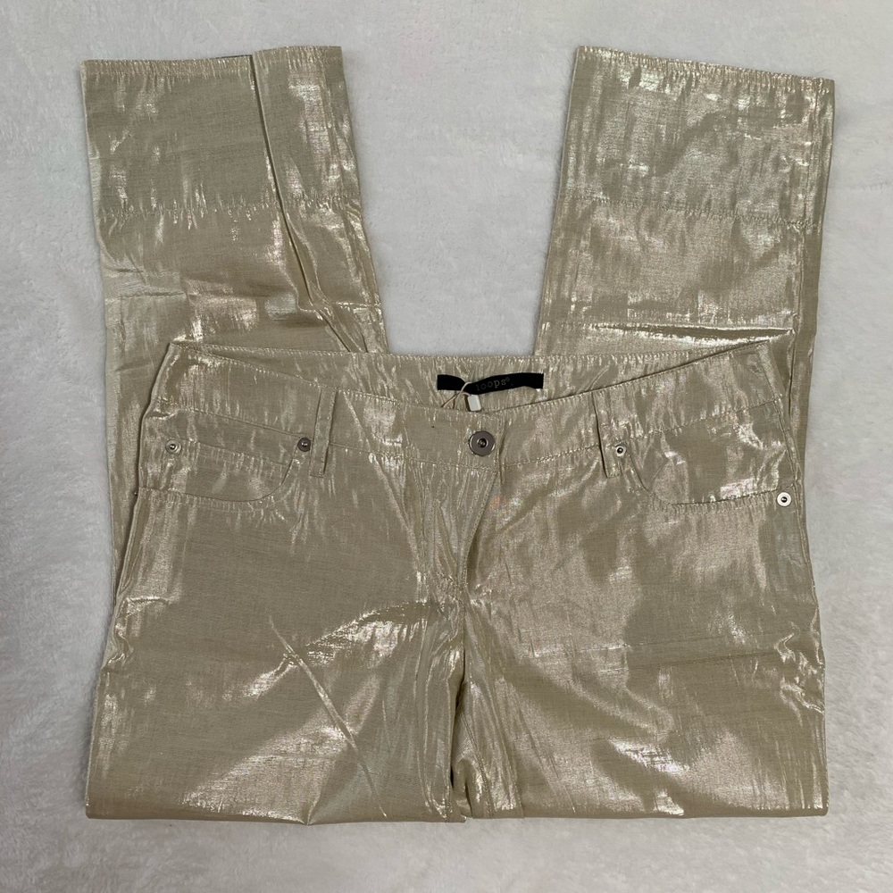Loops by Robert In’t Veld metallic Capri pants